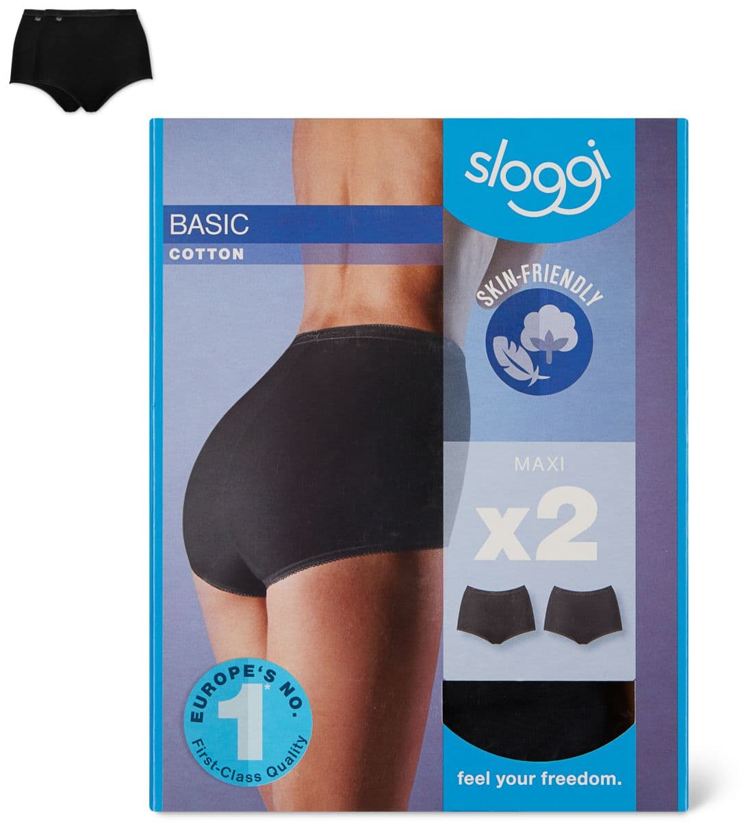 slip sloggi basic maxi femme