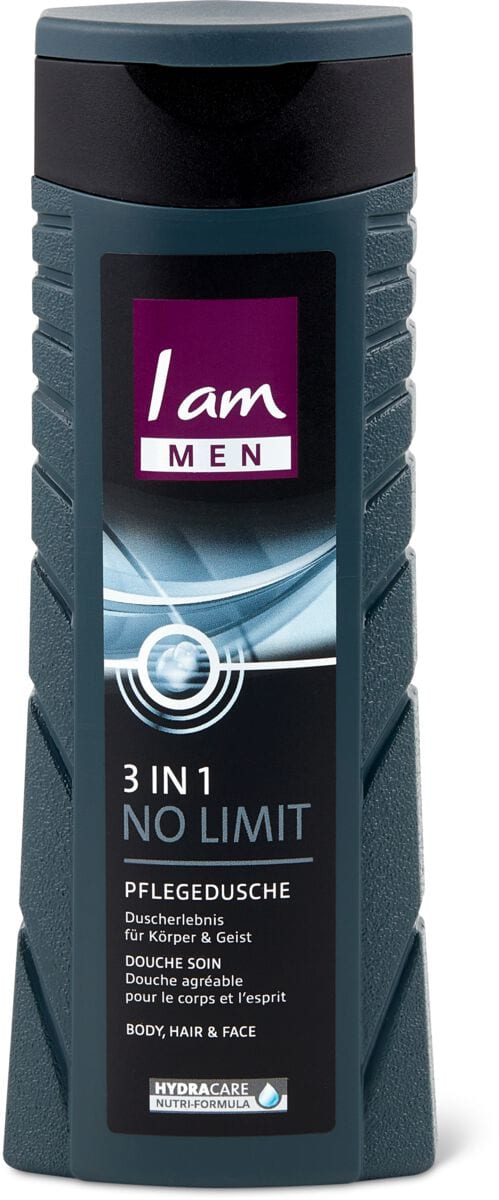 I am Men Pflegedusche 3in1 No Limit