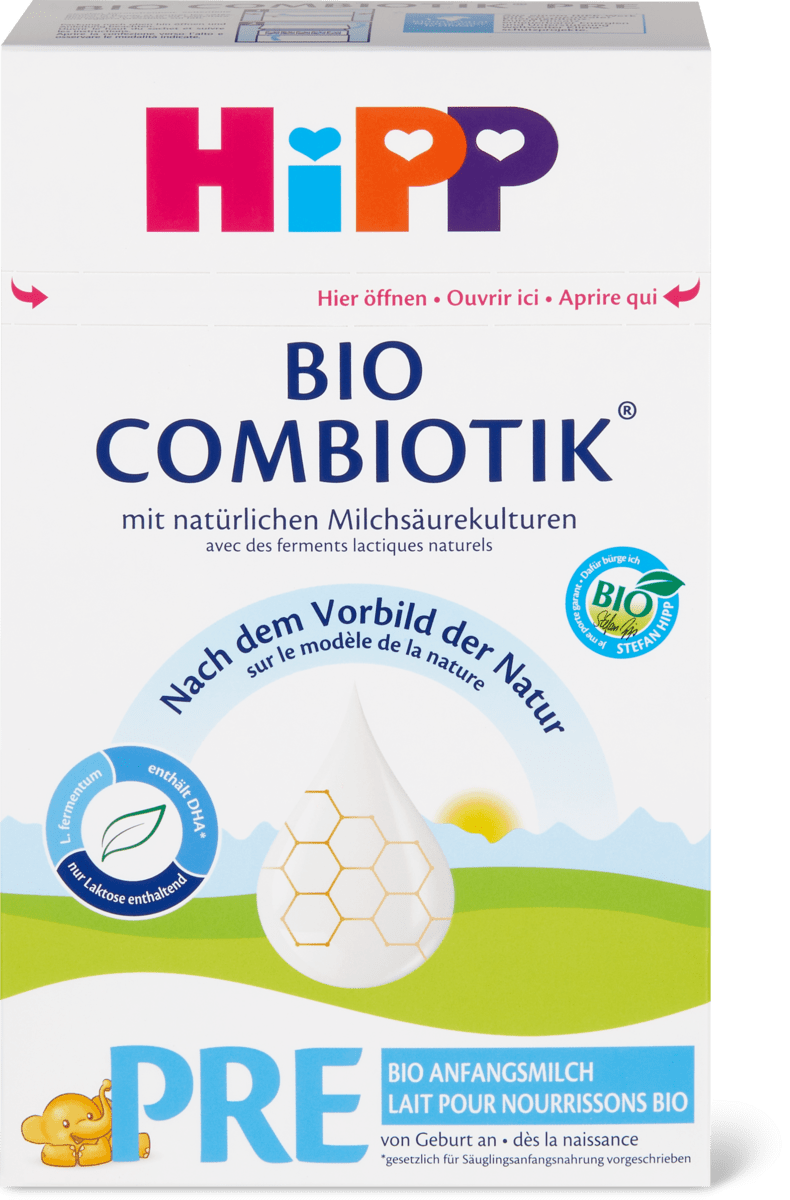 Achat HiPP Combiotik · Lait pour nourrissons Bio · 1- Dès la naissance •  Migros