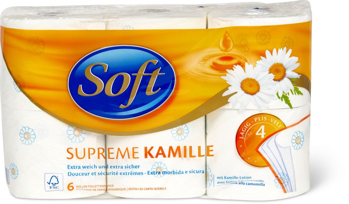 Soft Kamille Toilettenpapier