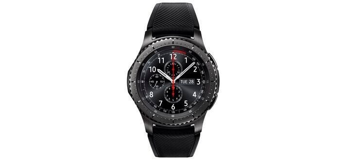 gear s3 frontier dark gray