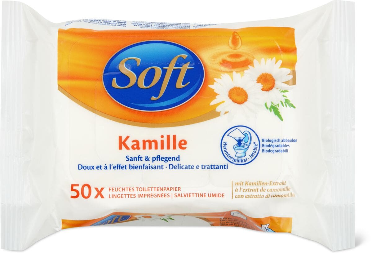 Soft Feuchttücher Kamille FSC ®