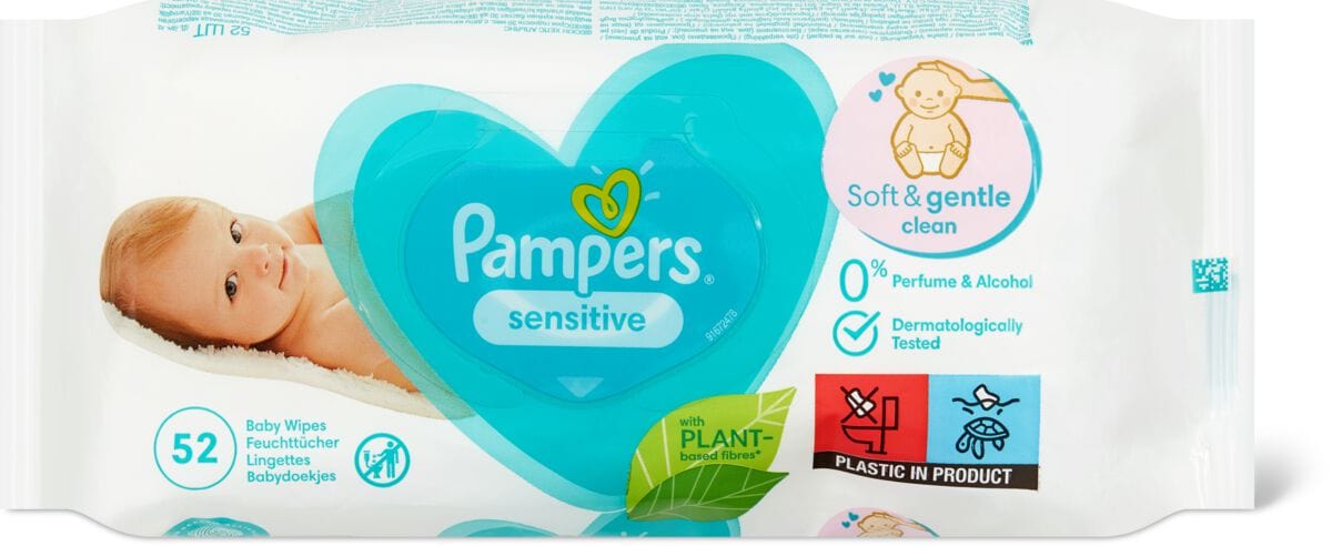 Pampers Salviettine Sensitive, 260 pz - oh feliz Italia