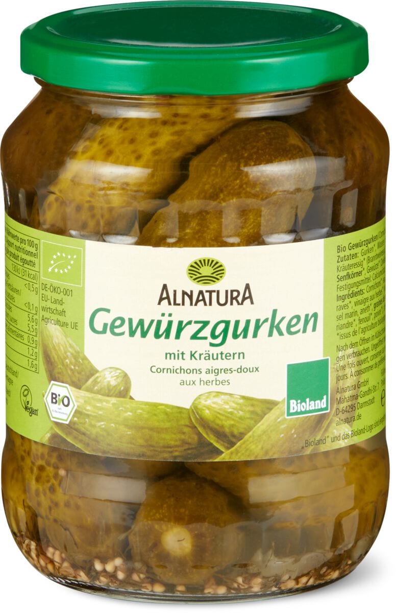 ALNATURA GEWÜRZGURKEN