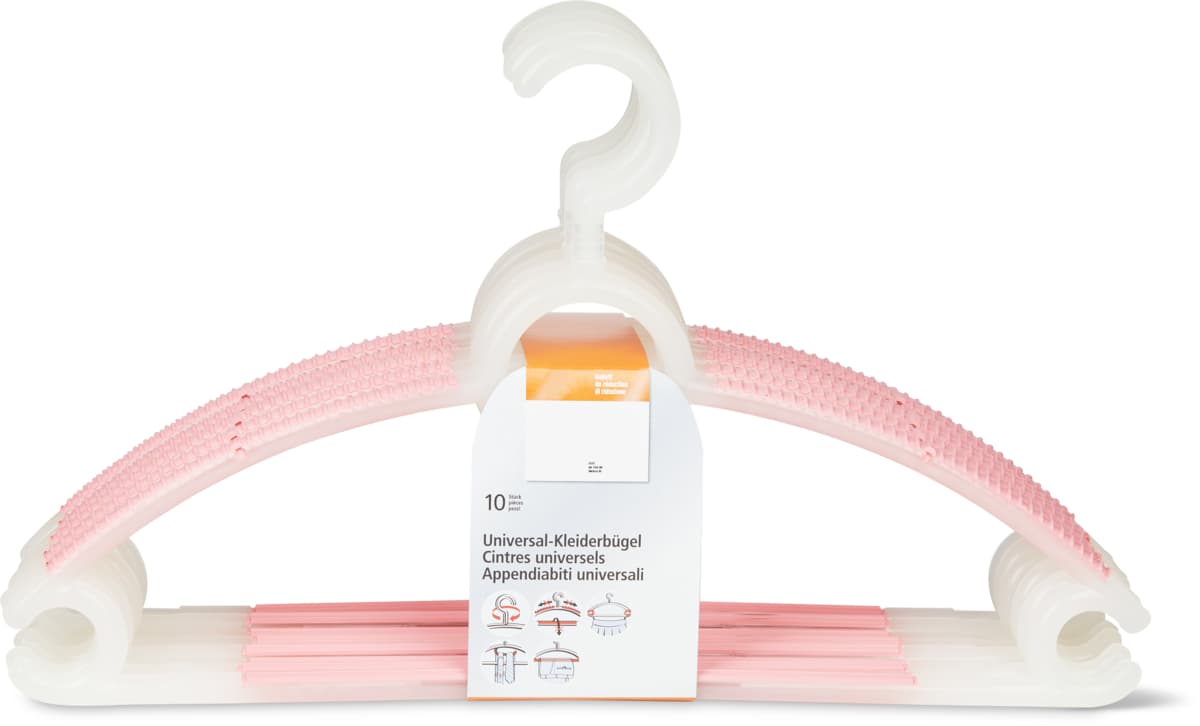 Kleiderbügel im 10er-Pack, 10er-Pack