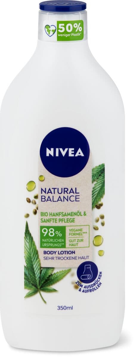 Nivea Natural Balance Bodylotion Hanf