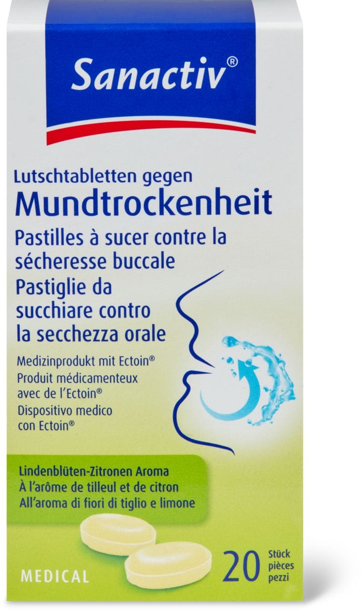 Lutschtabletten gegen Mundtrockenheit | Migros