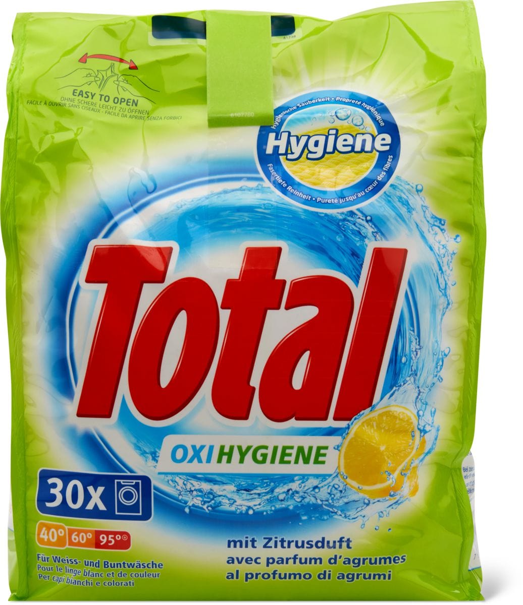 Total Waschmittel Oxy Hygiene