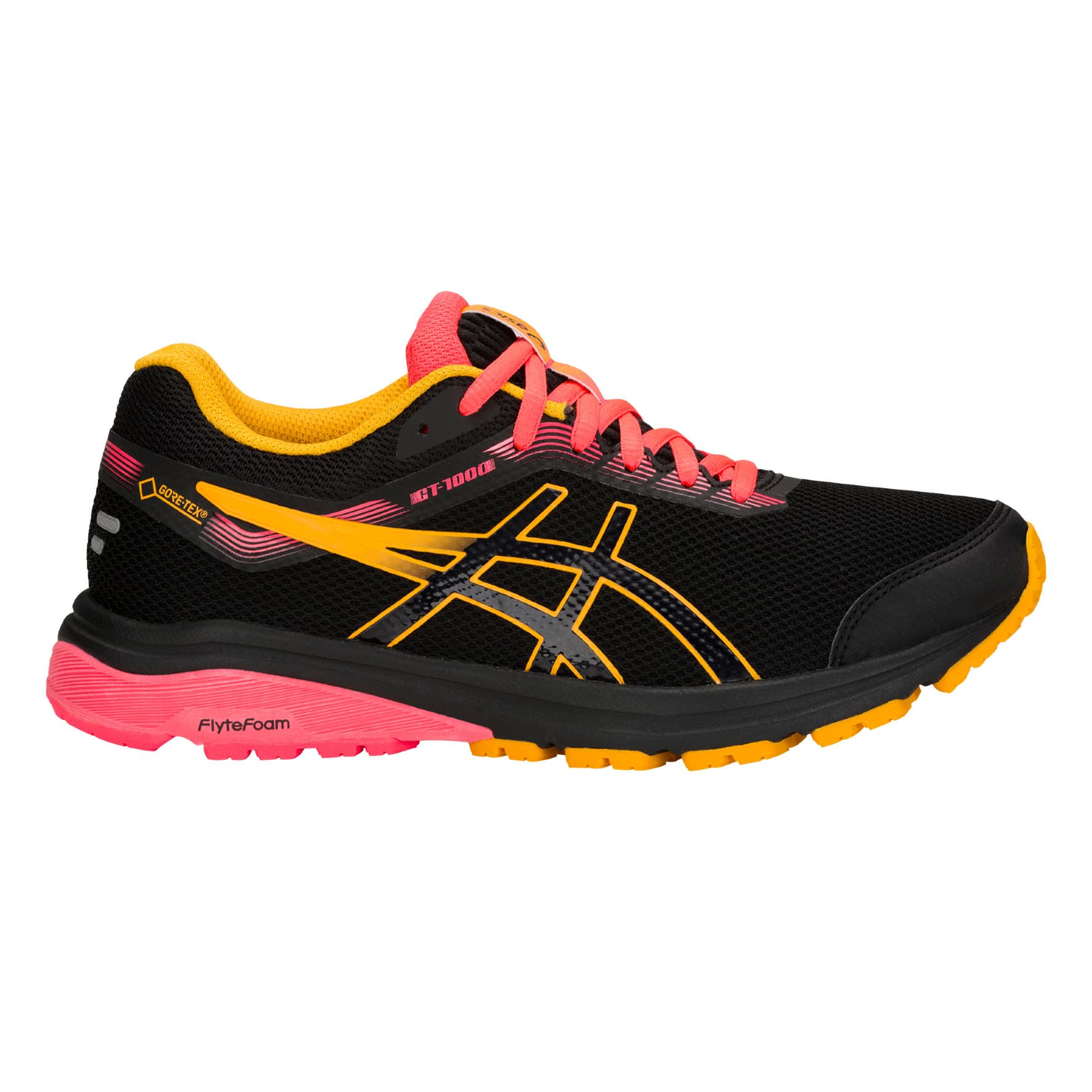 asics gt 1000 femme noir