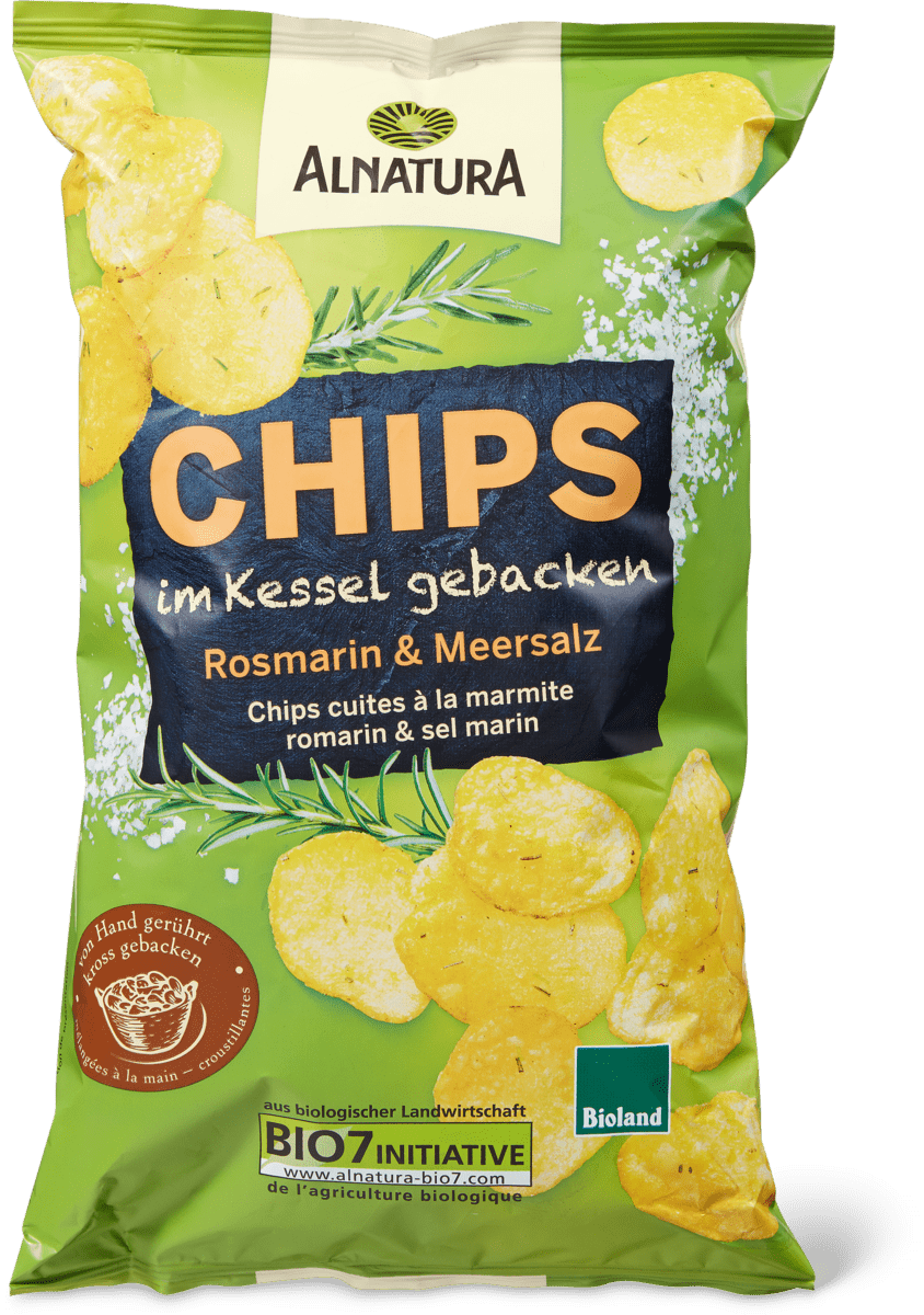Alnatura Rosmarin&Salz | Migipedia Kessel Migros Chips