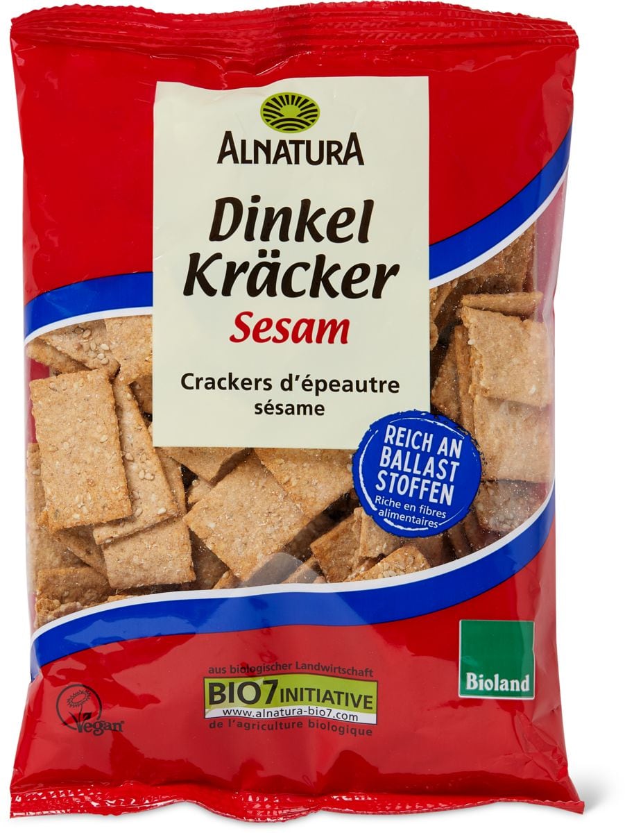 Alnatura Dinkel Kräcker Sesam