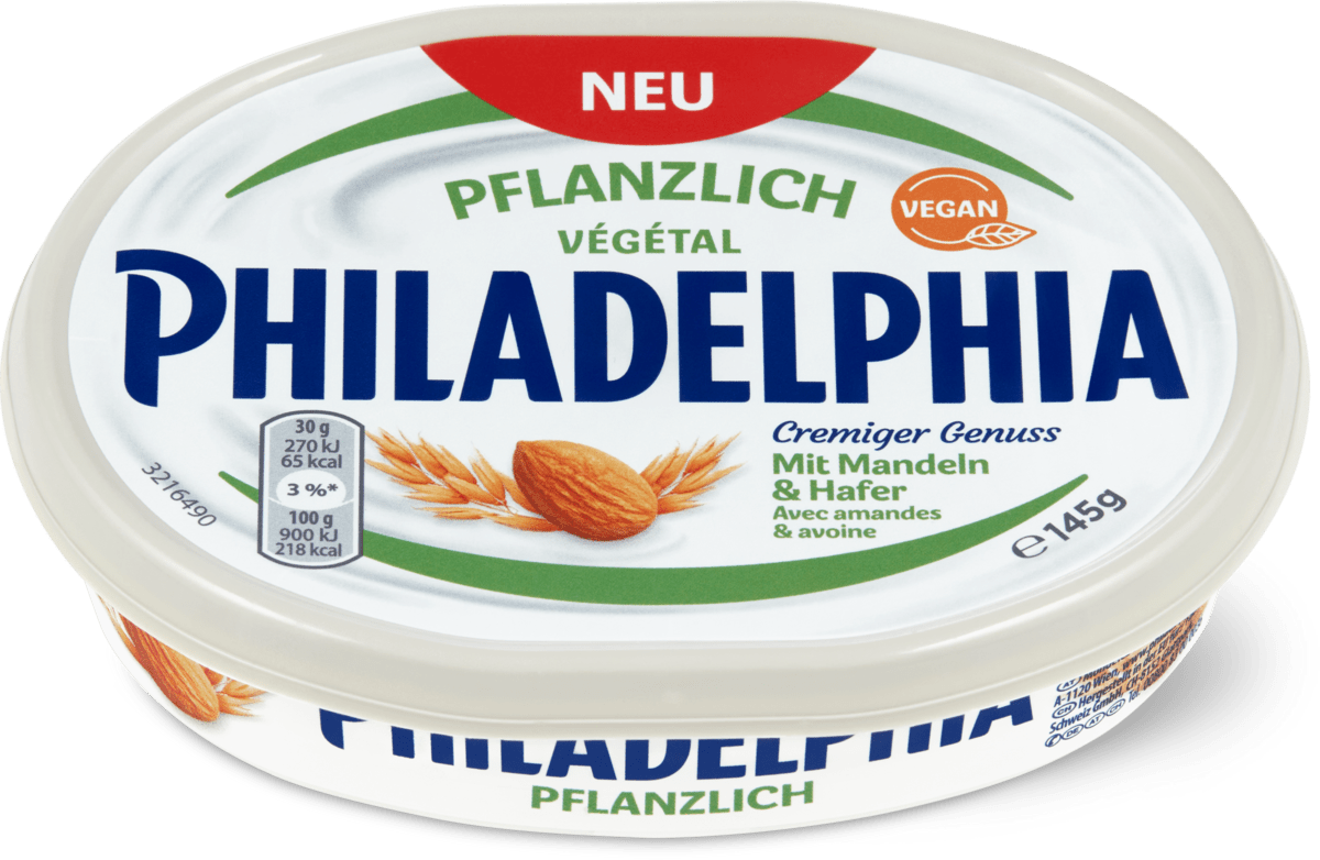 Philadelphia pflanzlich | Migros Migipedia