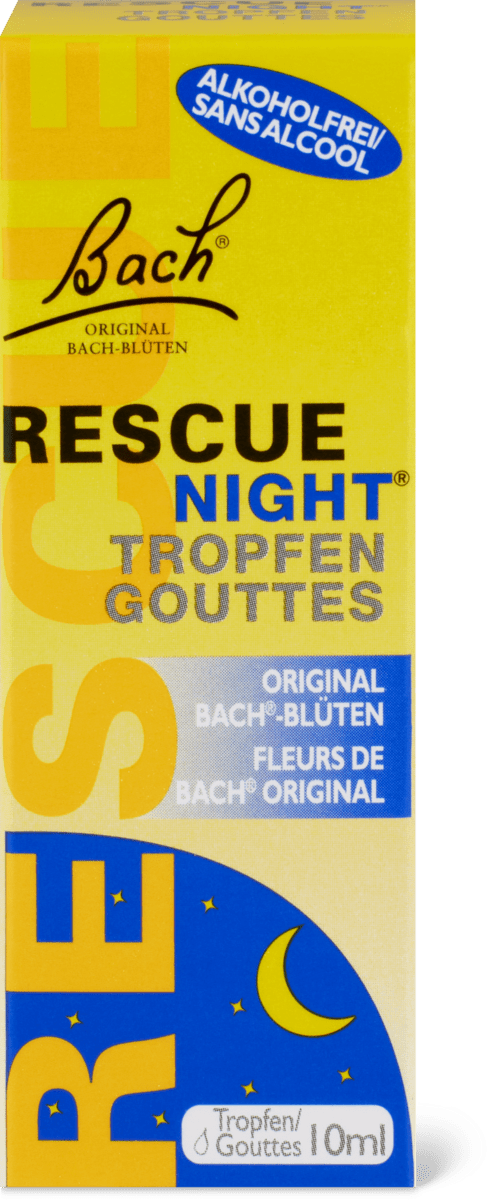 Rescue Night Gocce 10ml senza alcool