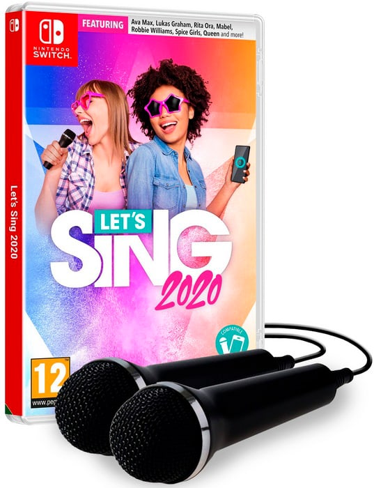 Let's Sing 2024 + 2 Microphones - International Edition - Nintendo Switch