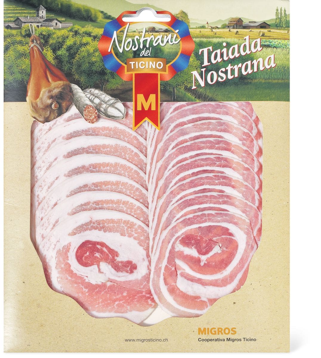 Pancetta arrotolata nostrano Migros Migipedia