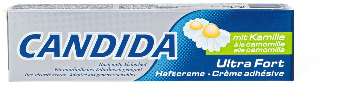 Candida Ultra Fort Crème Adhésive Migros 9525