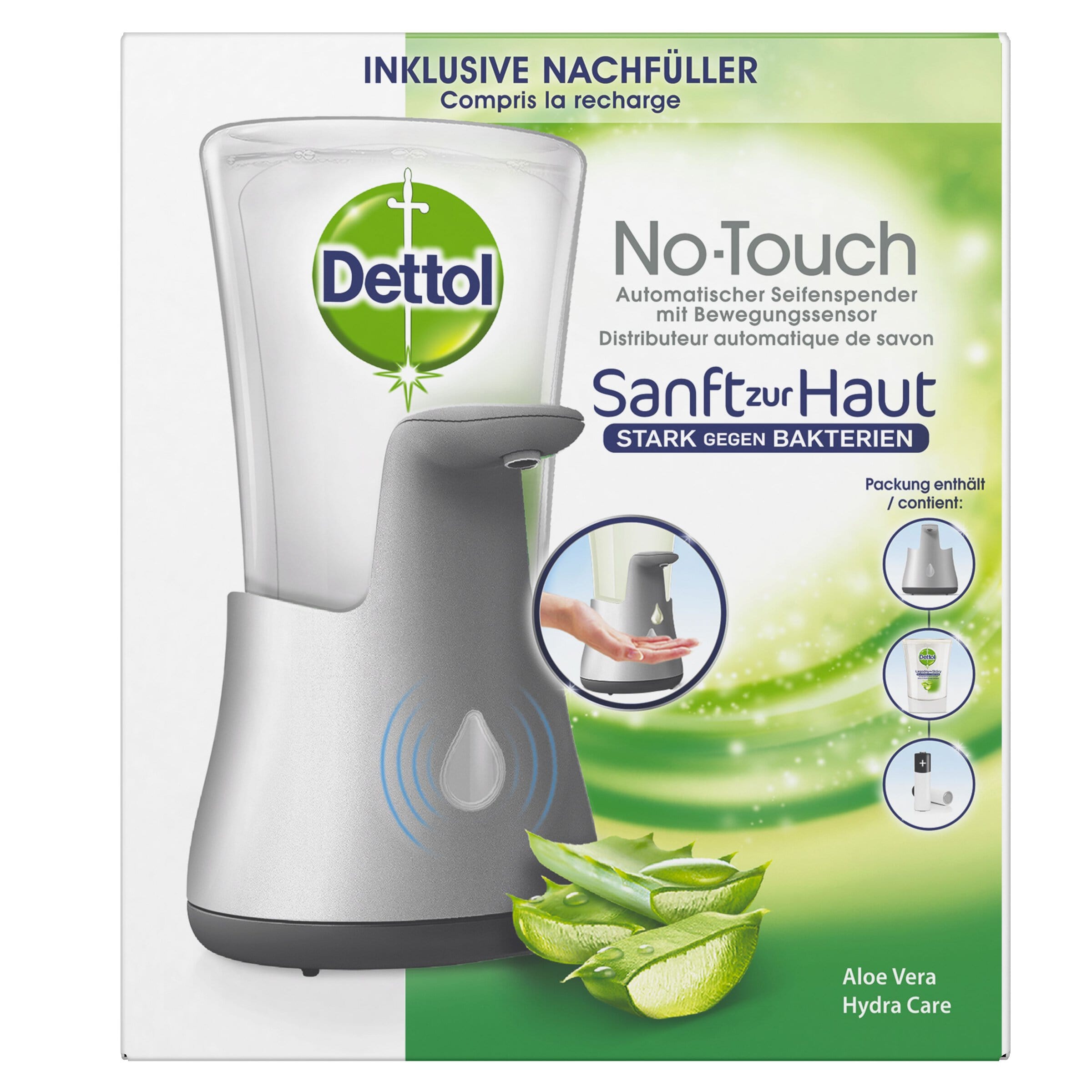 Dettol Kit De Demarrage No Touch Aloe Vera Migros