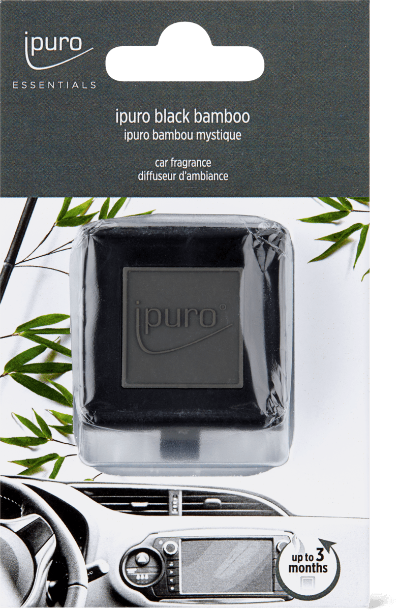 ipuro Désodorisant pour voiture Black Bamboo