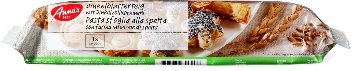 Dinkelblätterteig Dinkelblätterteig
