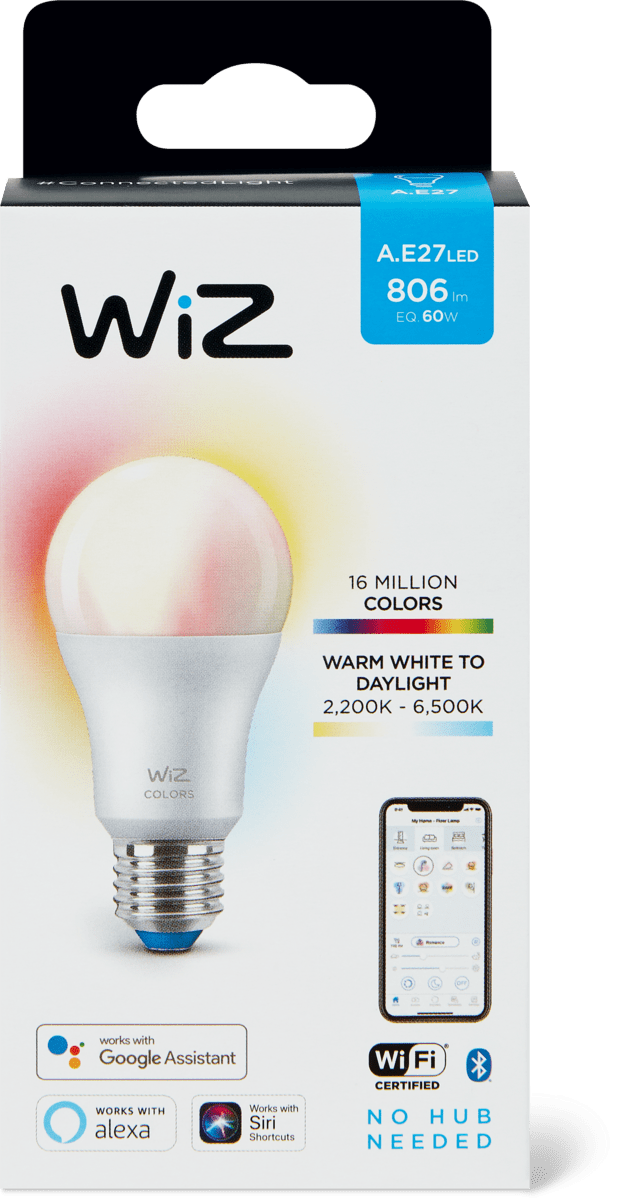 Ampoule LED connectée E27 WIZ 60w - Ampoule BUT