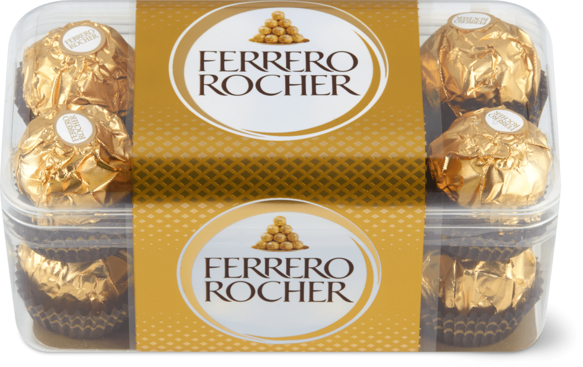 FERRERO Rocher Fines gaufrettes chocolat lait et noisettes 16
