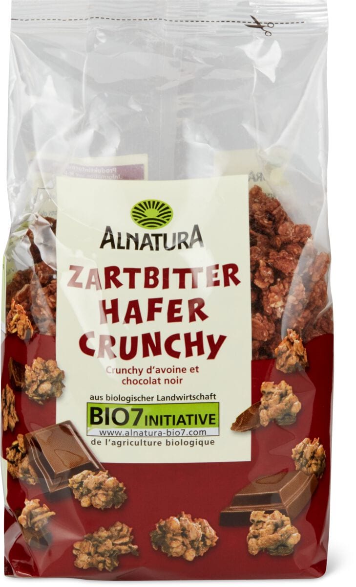 ALNATURA HAFER CRUNCHY ZARTBITTER