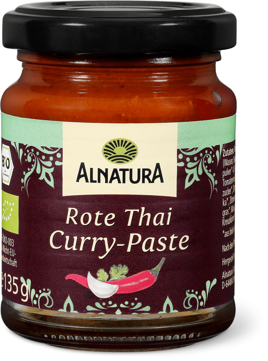 ALNATURA ROTE THAI CURRY PASTE Migros Migipedia