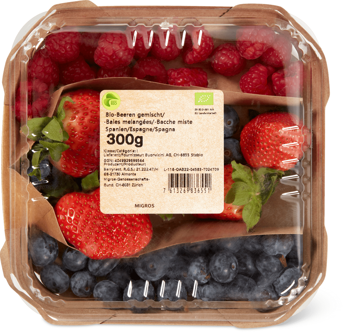 Migros Bio Molke Drink Berries