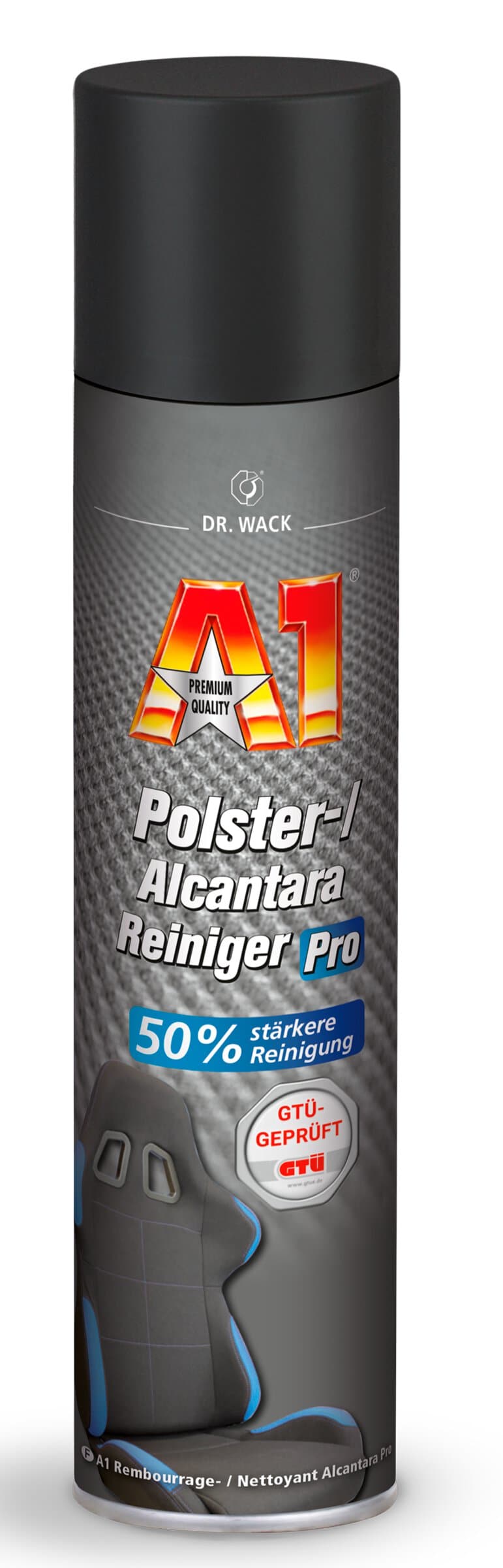 400ml Dr. Wack A1 Polster-/Alcantara Reiniger Pro, Autositze Polsterr