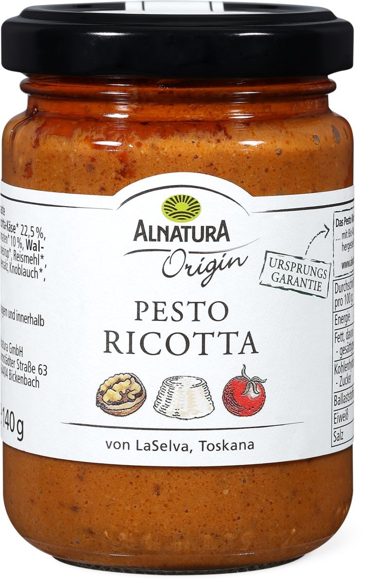 Alnatura Origin Pesto Ricotta