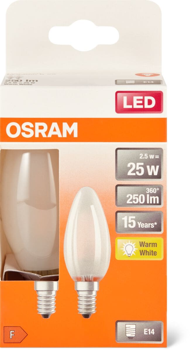 Osram LED BASE MATT CLAS  B 25 E14