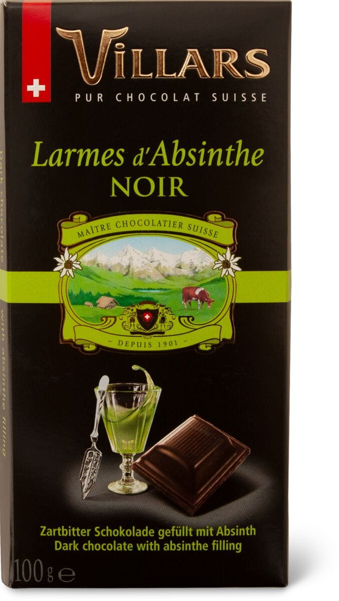 Chocolat à la Liqueur des Maîtres Chocolatiers - Villars