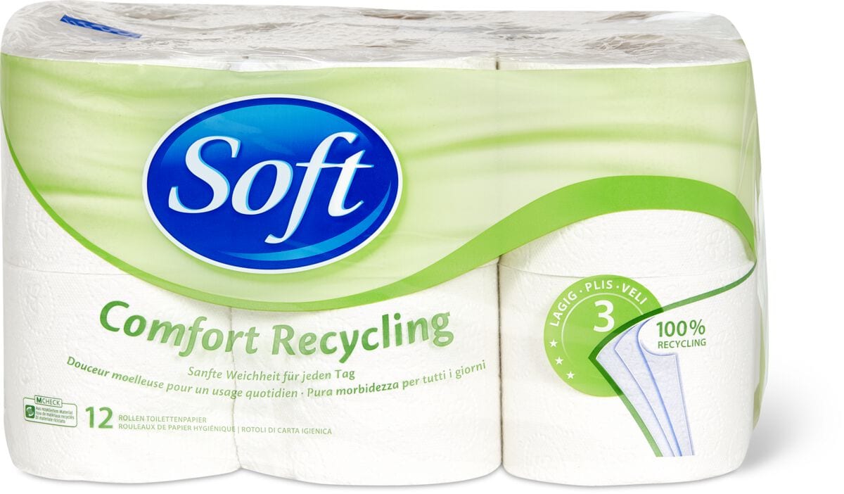 Soft Recycling Toilettenpapier