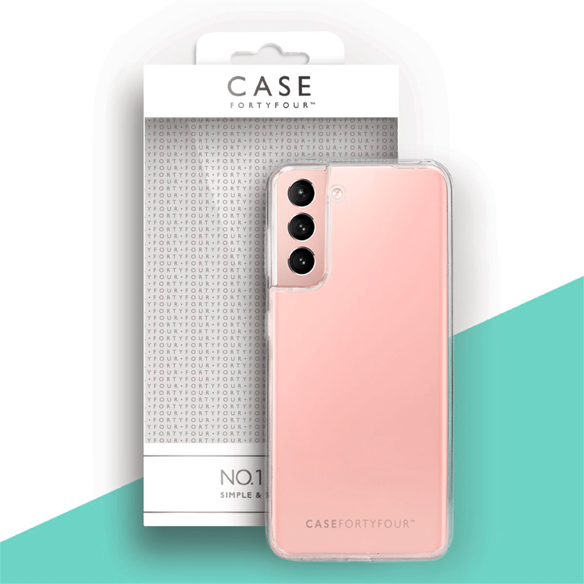 Case 44 Galaxy S21, Silikon transparent Coque smartphone