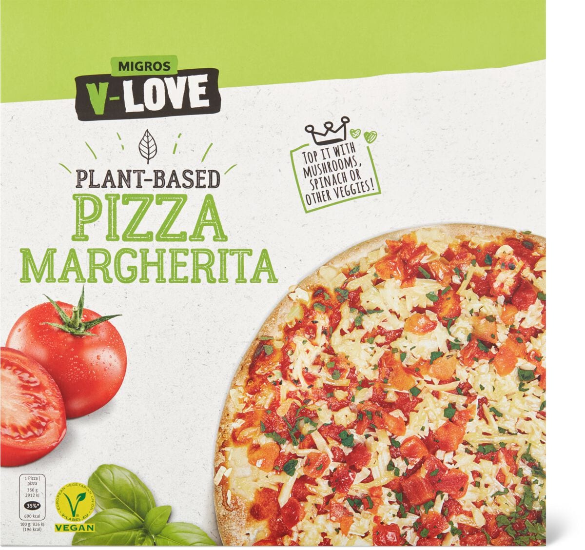 V-Love Pizza Margherita