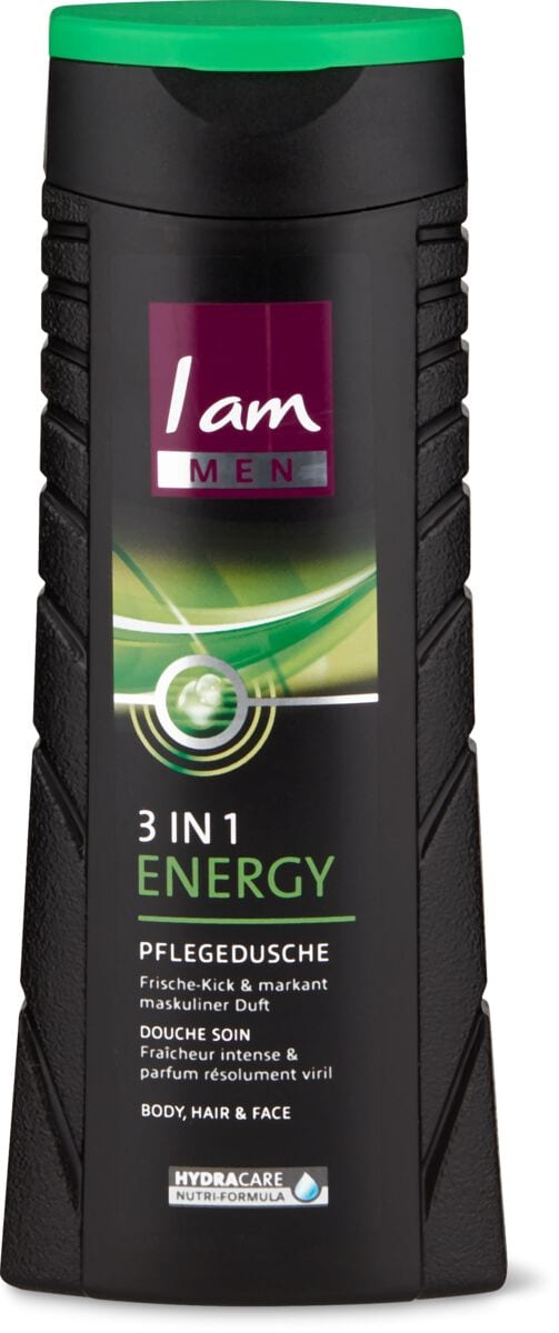 I am Men Pflegedusche 3in1 Energy