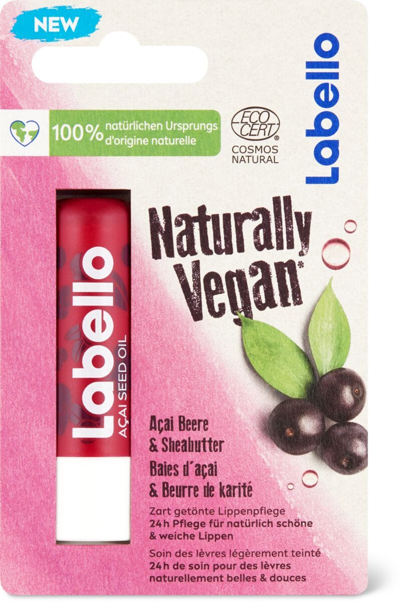 Labello Naturally Vegan Açai