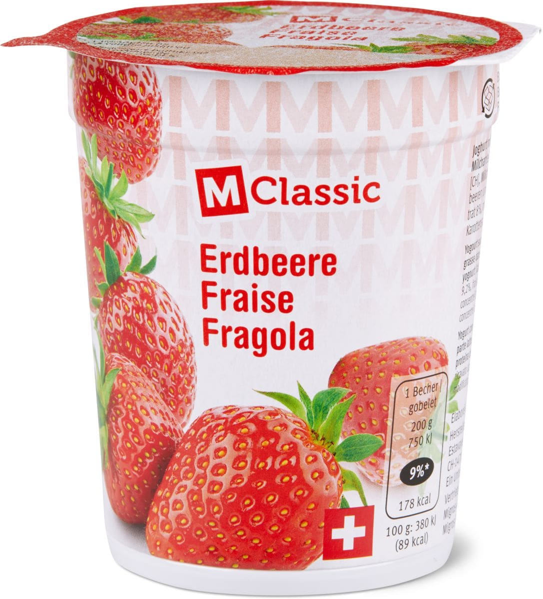 M Classic Joghurt Erdbeer Migros