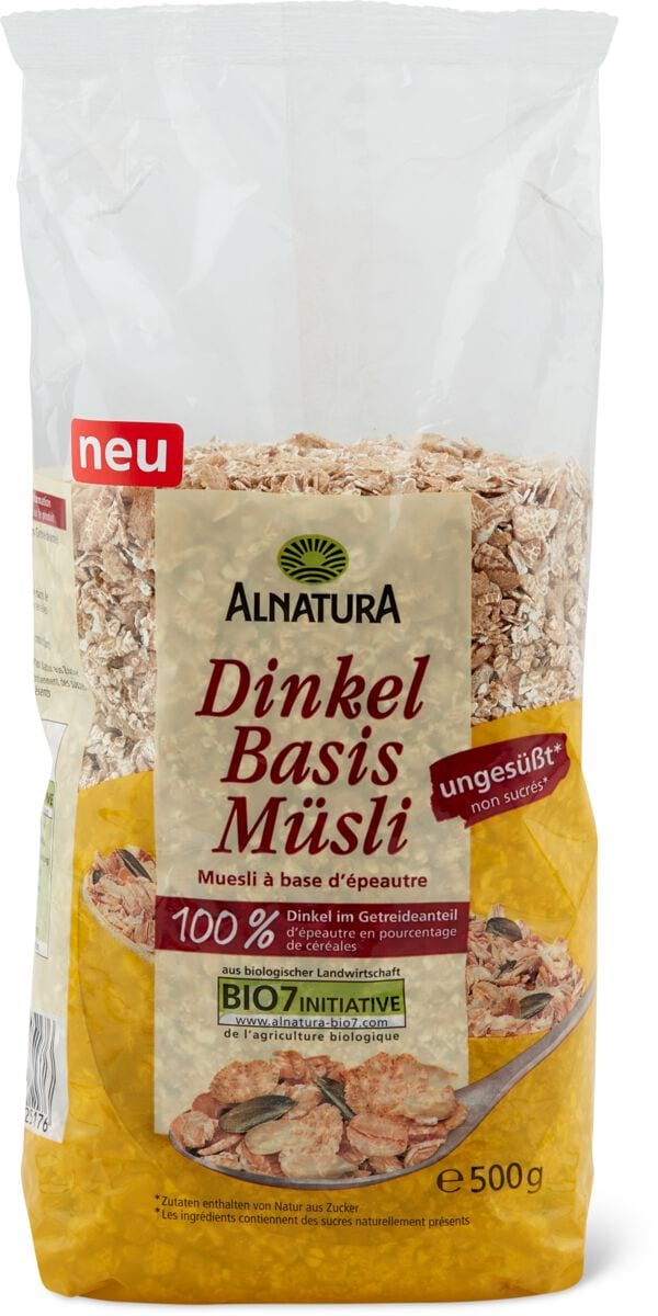 ALNATURA DINKEL BASIS MÜESLI