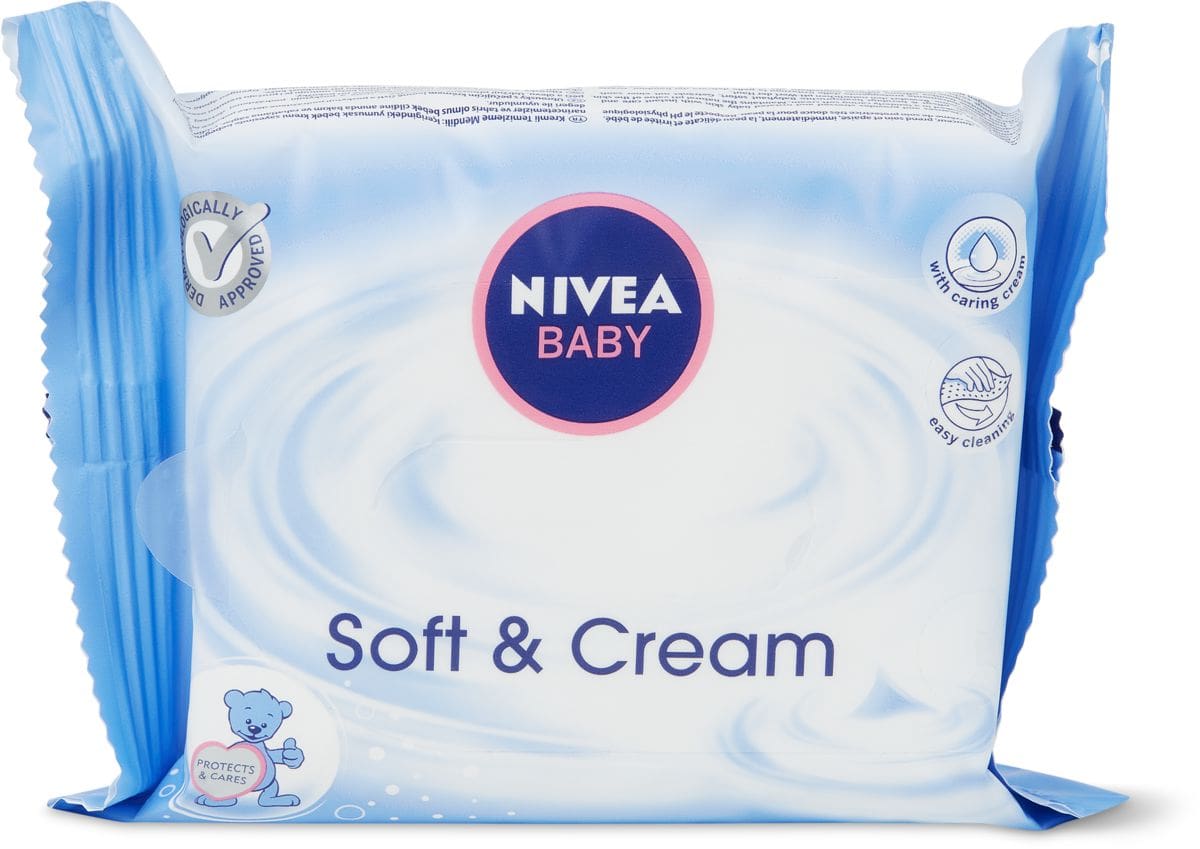 Nivea Soft & Cream Travelpack Feuchttücher