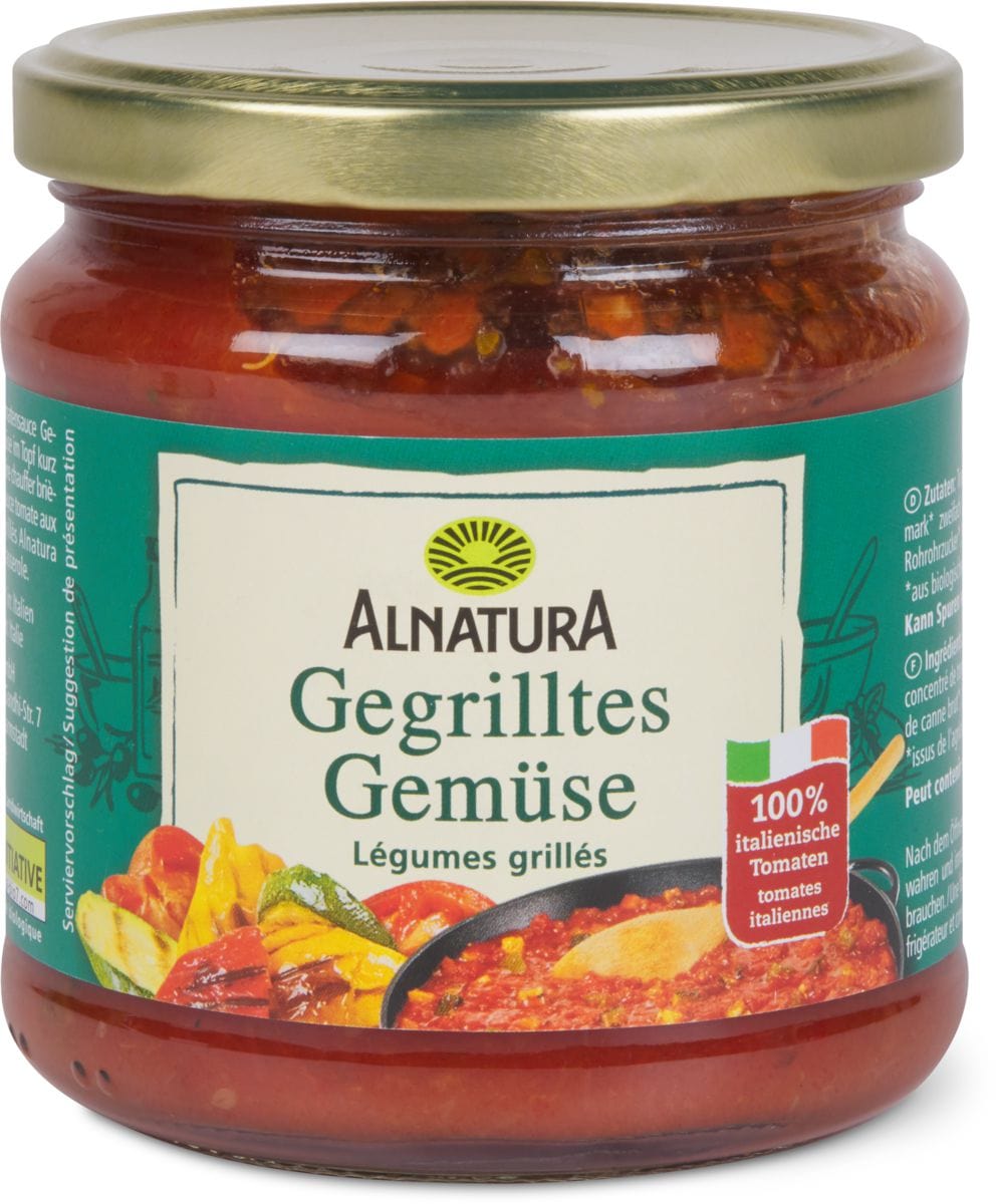 ALNATURA TOMATEN-SAUCE GEMÜSE