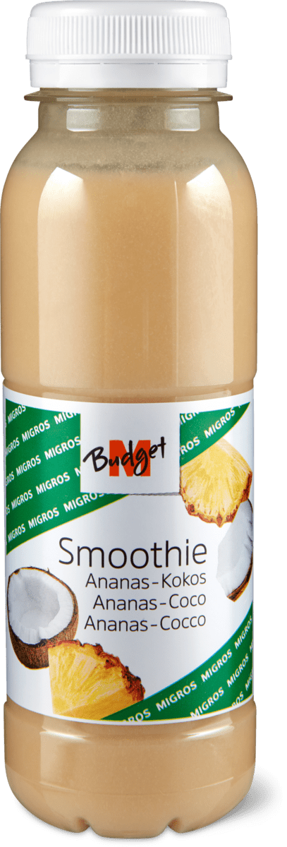 M-Budget Smoothie Ananas - Kokos | Migros Migipedia