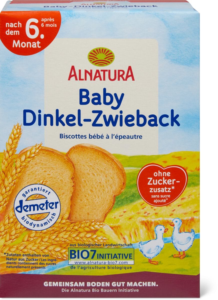 Alnatura Baby Dinkel Zwieback