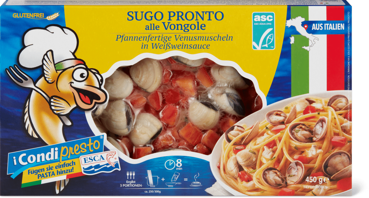 Sugo pronto alle Vongole