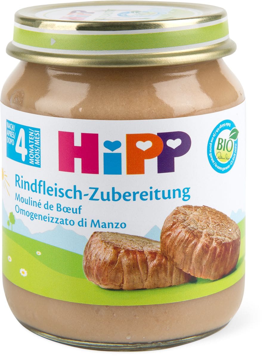 Bio Hipp Rindfleisch Puriert Migros