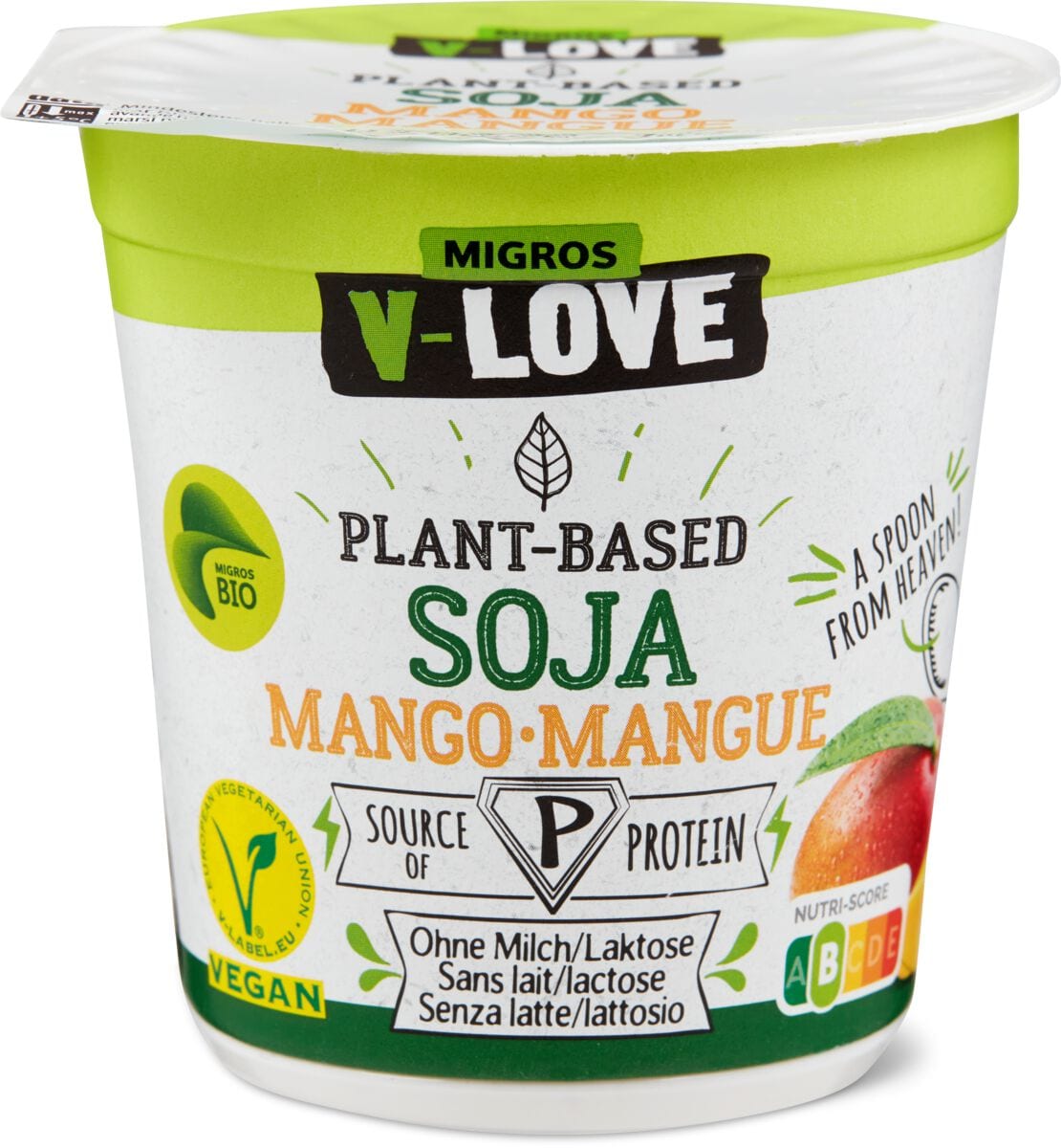 Bio V-Love Vegurt Soja Mango