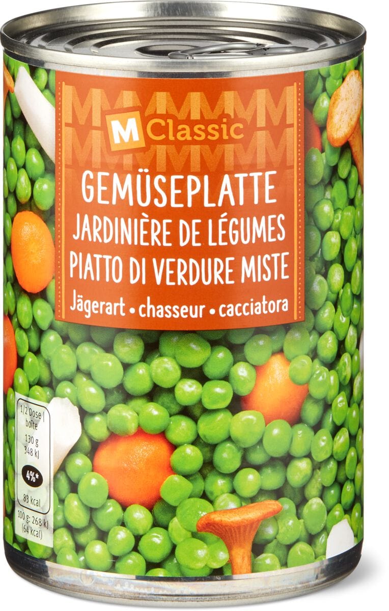 M-Classic Gemüseplatte nach Jägerart