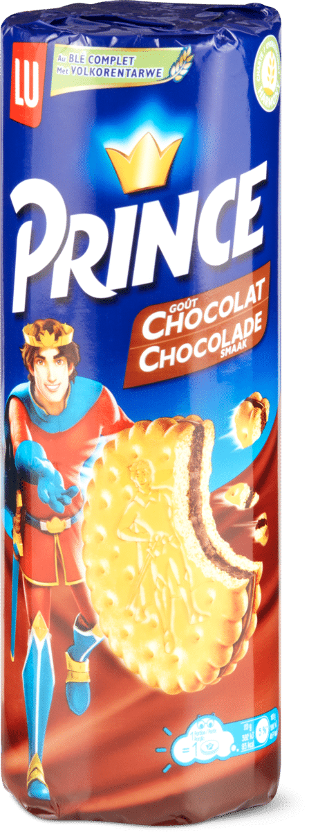 Prince Chocolat biscuits au blé complet - Lu - 300 g