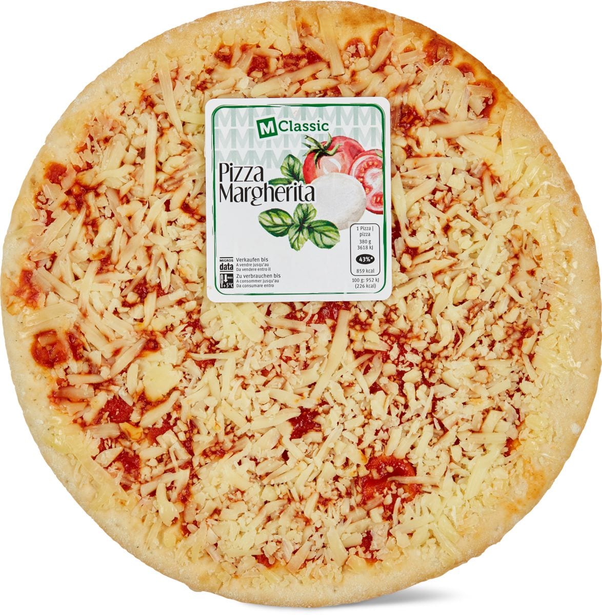 M Classic Pizza Margherita Migros