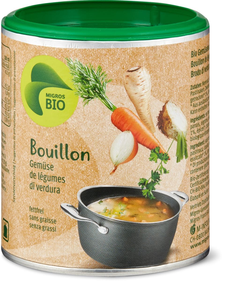 Bio Bouillon Gemüse